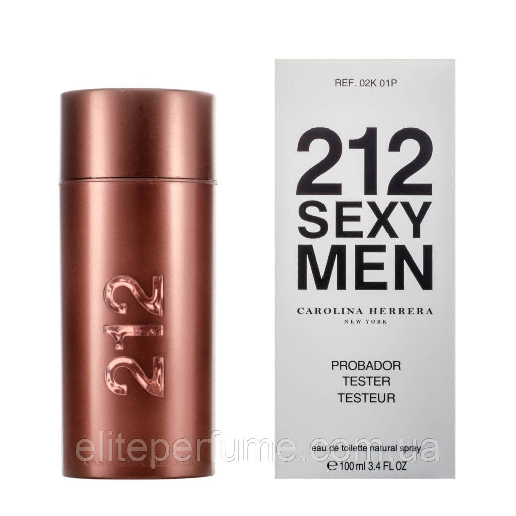 Carolina Herrera 212 Sexy Men 100 ml TESTER Оригінал