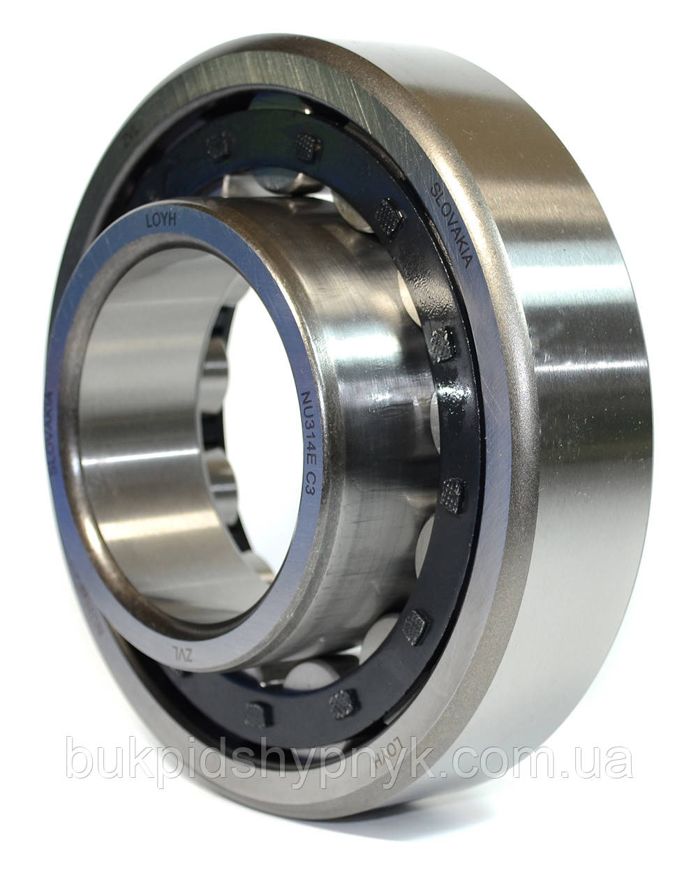 Підшипник роликовий ZVL NU314E C3 (32314) (70x150x35), фото 1