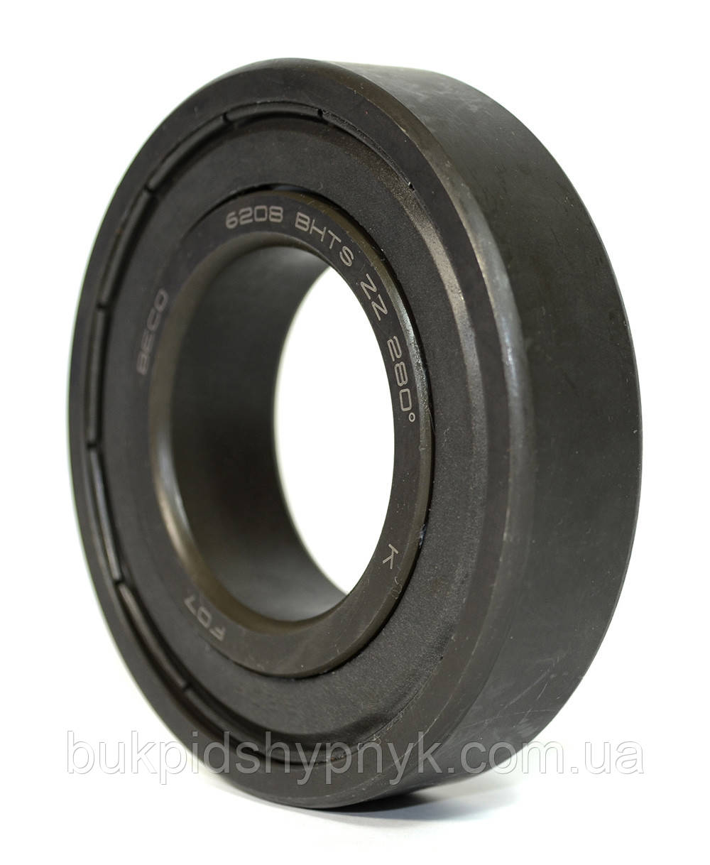 Підшипник високотемпературний кульковий BECO 6208 BHTS ZZ 280℃ K (40x80x18), фото 1
