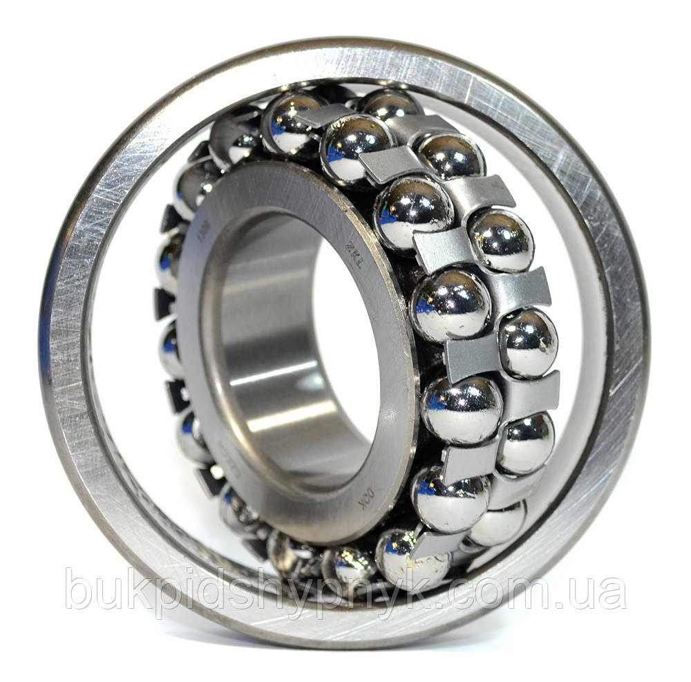 Підшипник кульковий дворядний плаваючих ZKL 1309 (45x100x25), фото 1