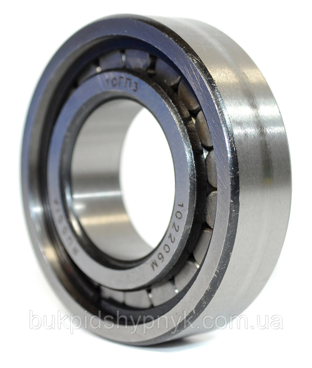 Підшипник роликовий GPZ 102206 M (UM-1206-B) (30x62x16), фото 1