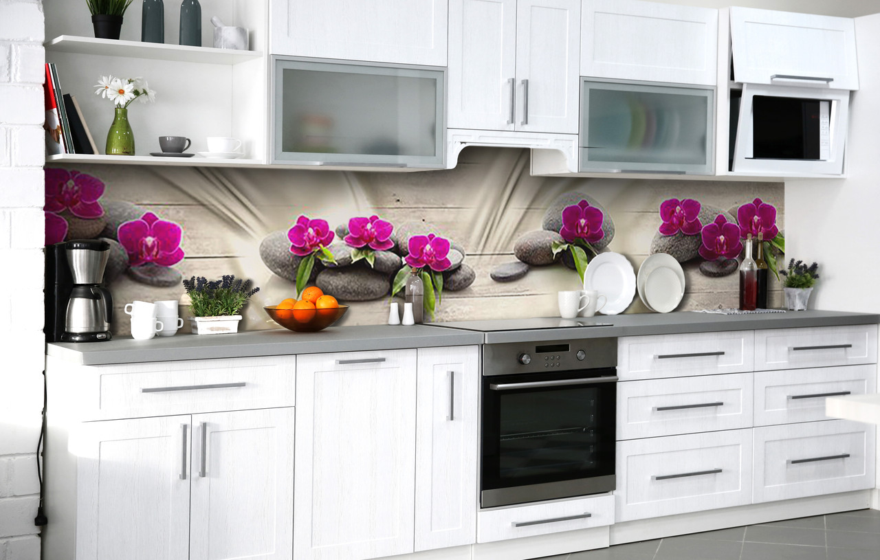 Самоклеюча Плівка для Фартуха Роздуми про життя Наклейка на стіну Абстракція 600*2000 мм