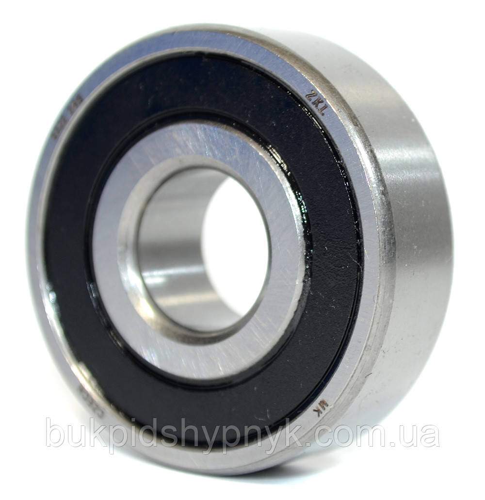 Підшипник кульковий ZKL 6302 2RS (180302) (15x42x13)