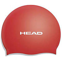 Шапочка для плавания HEAD Silicone Flat (красный)