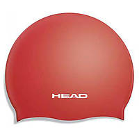 Шапочка для плавания HEAD Silicone Flat JR. (красный)