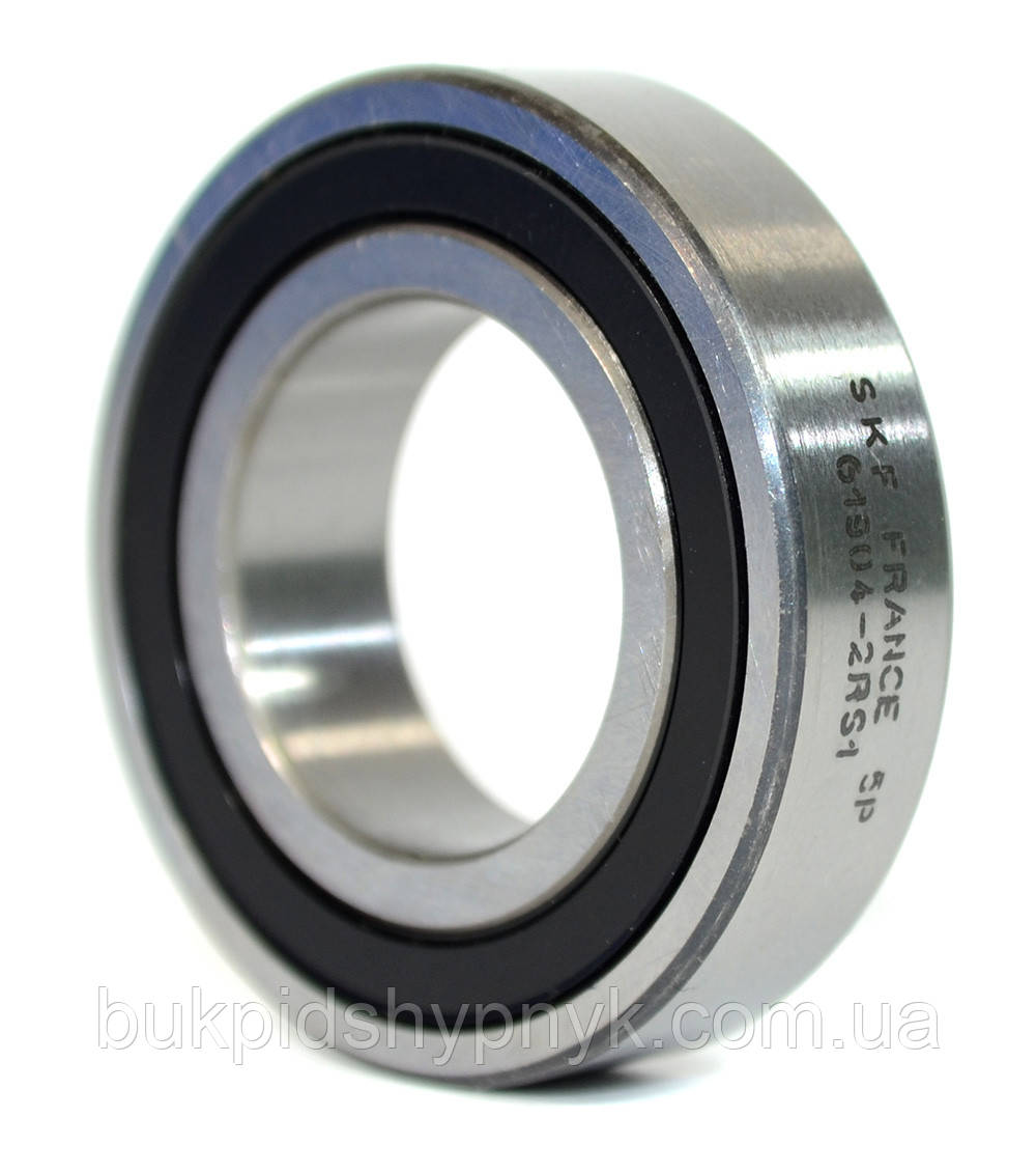 Підшипник кульковий SKF 61904 2RS1 (6904 2RS) (1000904) (20x37x9), фото 1