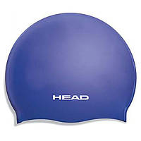 Шапочка для плавания HEAD Silicone Flat JR. (синий)