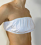 Одноразові топи бандо для spa процедур, лазні, огортання, лазерної епіляції (бавовна) 50 од., фото 5