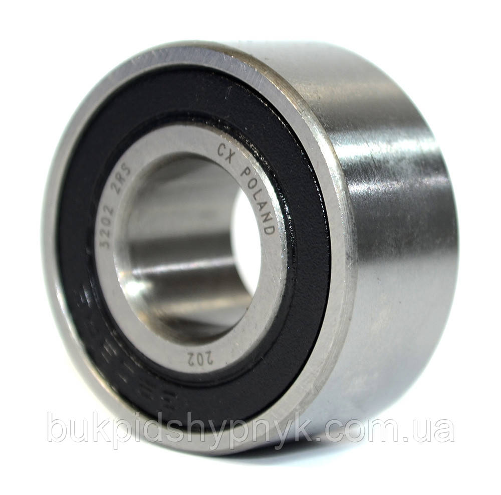 Підшипник кульковий CX 3202 2RS (3056202) (5202) (15x35x16), фото 1