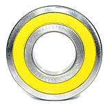 Підшипник нержавіючий, коленвала двигуна 186F (дизель) (9 к. с.) ISB 6308 2RS SS SING (180308) (40x90x23), фото 2