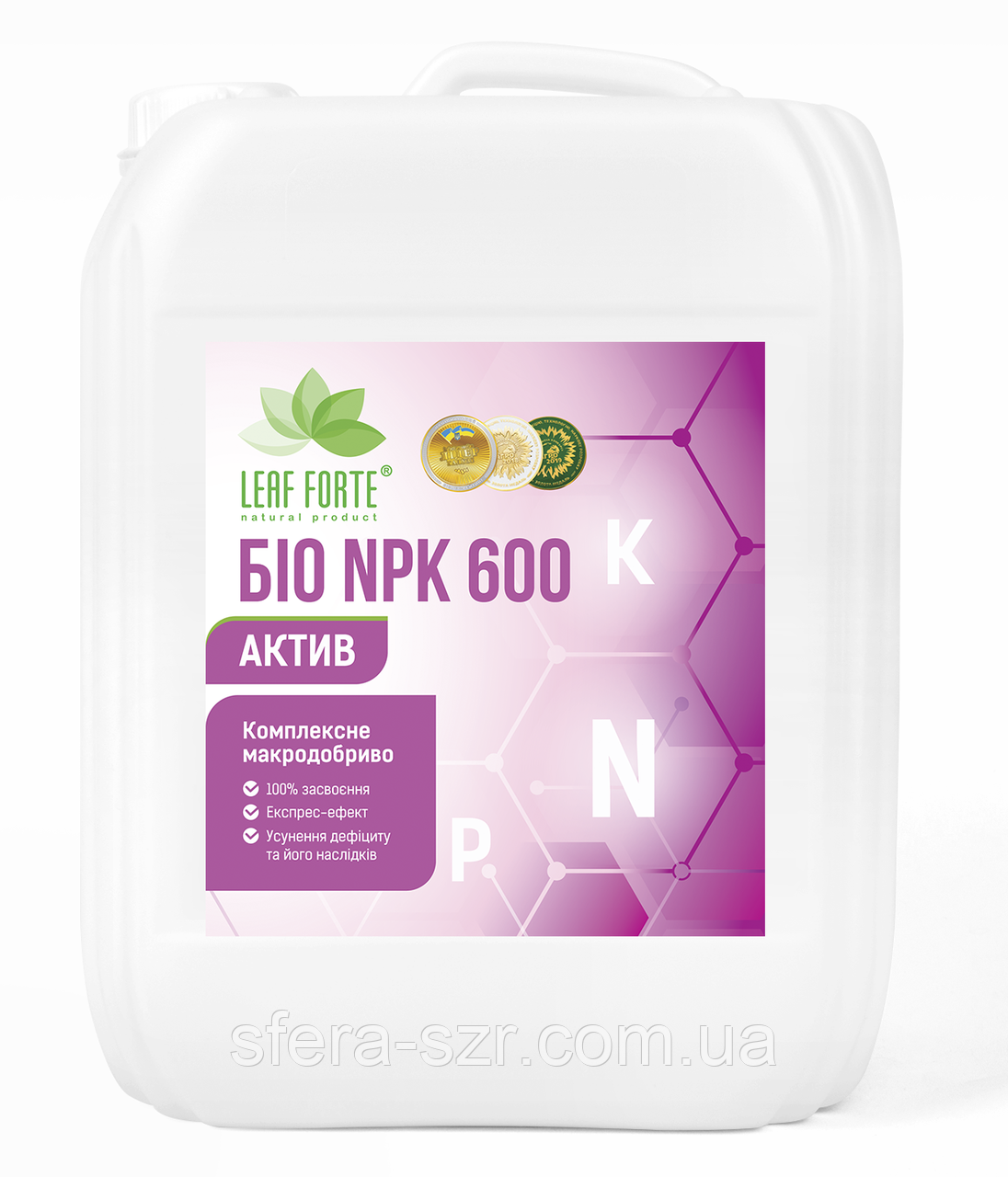 Біо NPK 600 (10л) Комплексне макродобриво (Біо NPK). Є в тарі по 1л