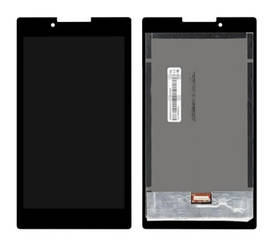 Дисплей для планшета Lenovo A7-30HC Tab 2 з сенсорним склом (Жовтий шлейф) (Чорний) Оригінал Китай