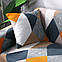 Декоративная наволочка для подушки синяя сакура 45 х 45 Код 14-0000, фото 5