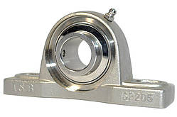 Підшипник нержавіючий з нержавіючим корпусом ISB UCP205 SS (25x140x70)