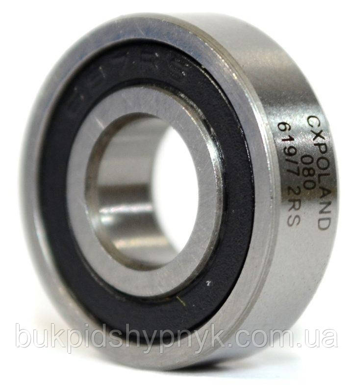Підшипник кульковий CX 619/7 2RS (1000097) (7x17x5)
