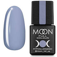 Moon Full Гель-лак для ногтей Color Gel Polish №149 (серо-голубой с сиреневым оттенком, эмаль)