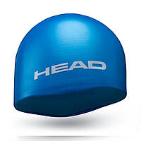 Шапочка для плавания HEAD Silicone Moulded (голубой)