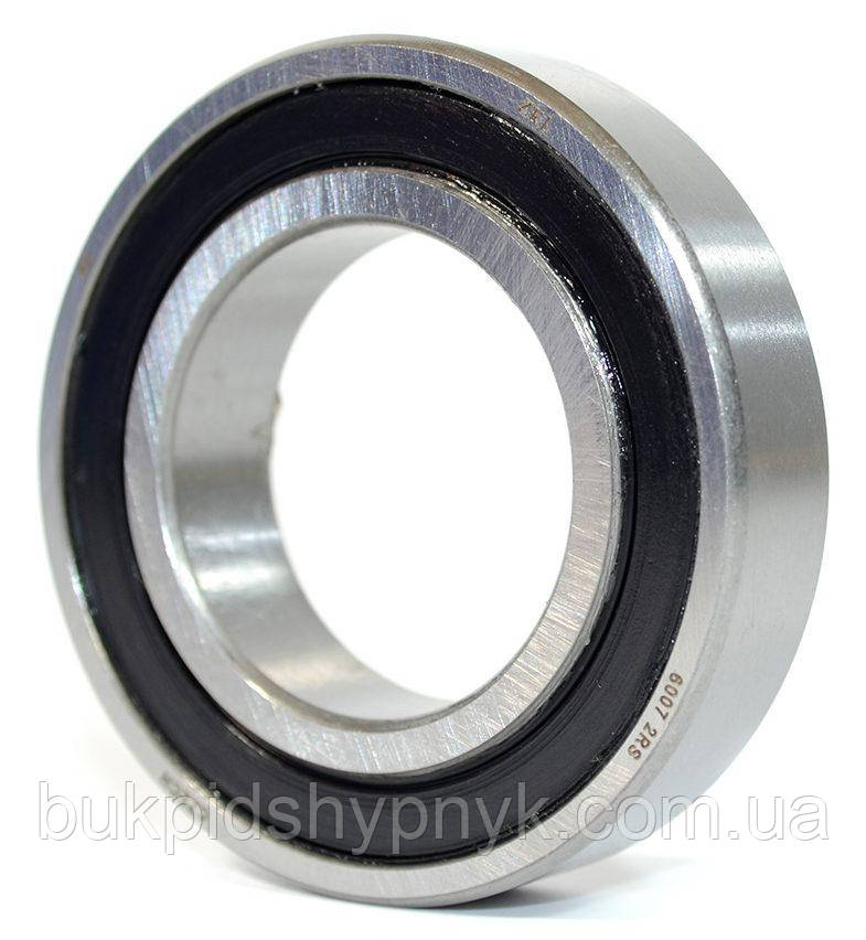 Підшипник кульковий ZKL 6007 2RS (180107) (35x62x14), фото 1