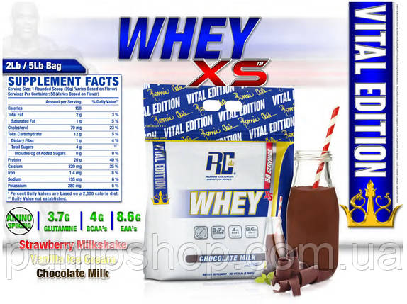 Сироватковий протеїн Ronnie Coleman Signature Whey XS 2.26 кг, фото 3