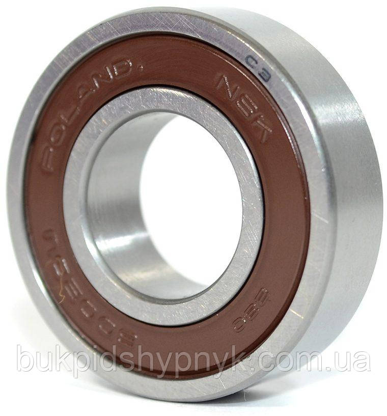 Підшипник колеса дитячих колясок NSK 6002DDUС3ED (180102) (15x32x9)