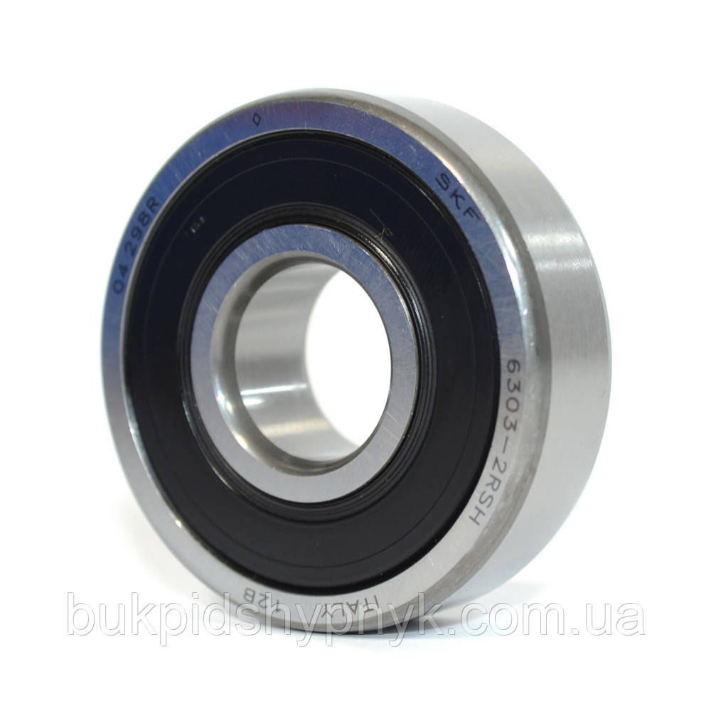 Підшипник кульковий SKF 6303 2RSH (180303) (17x47x14)