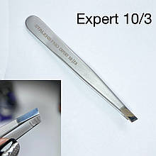 Пінцет для брова Staleks Expert 10/3