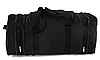 Дорожня сумка з розширенням 60+10 см чорна, фото 7