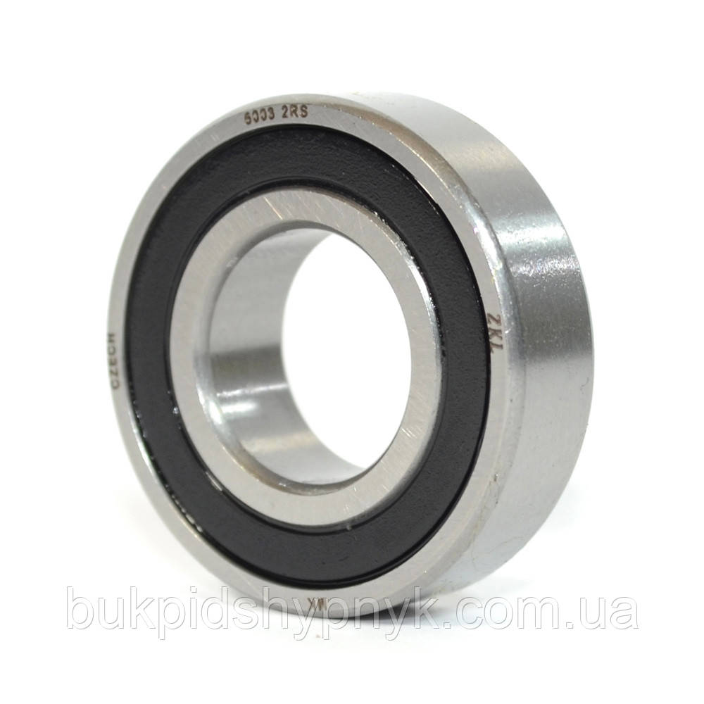 Підшипник кульковий ZKL 6003 2RS (180103) (17x35x10)