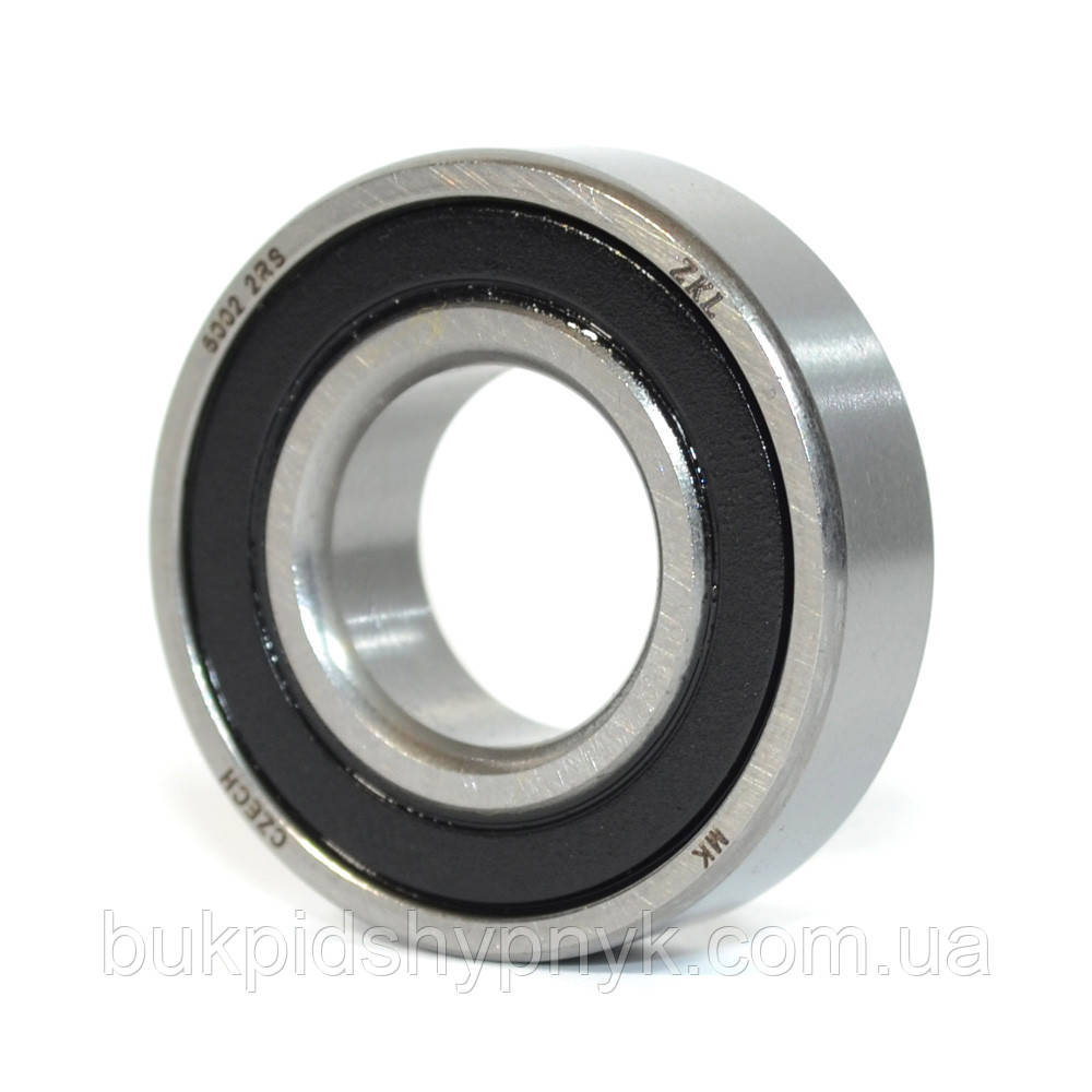 Підшипник кульковий ZKL 6002 2RS (180102) (15x32x9)
