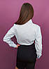 Класична блуза принт крапка, фото 2