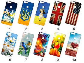 Силіконовий чохол із малюнком для Huawei P Smart