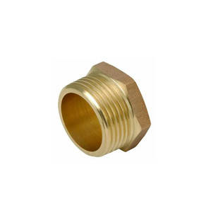 Заглушка 1" ЗР, Pattaroni, латунні різьбові фітинги