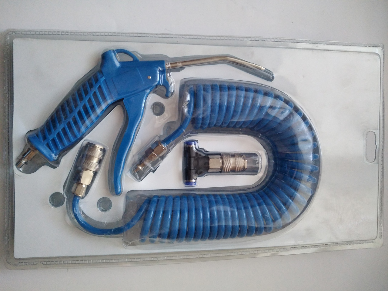 Пістолет продувний комплект шланг+швидкоєм, фото 1