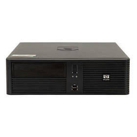 Компьютер системный блок HP RP5700 SFF / Intel Pentium E5200 (2 ядра по 2.5GHz) / 4GB RAM / 320GB HDD