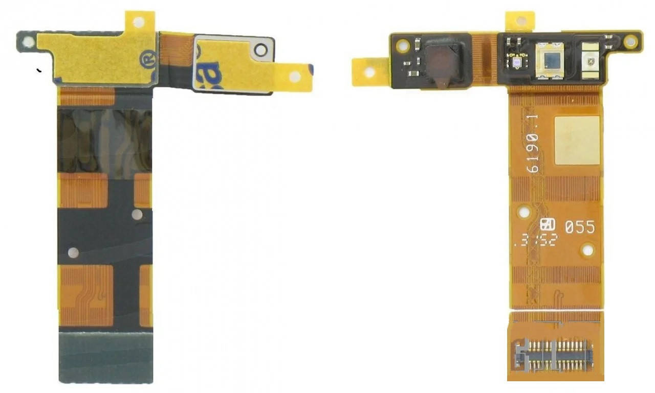 Шлейф (Flat cable) Sony C5302 | C5303 | C5306 з фронтальною камерою, c датчиком наближення, освітленості, фото 1