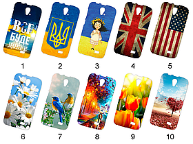 Силіконовий чохол із малюнком для Lenovo A338t