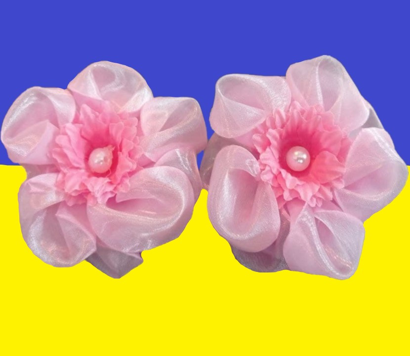 Бант на резинці дитячий (пара)
