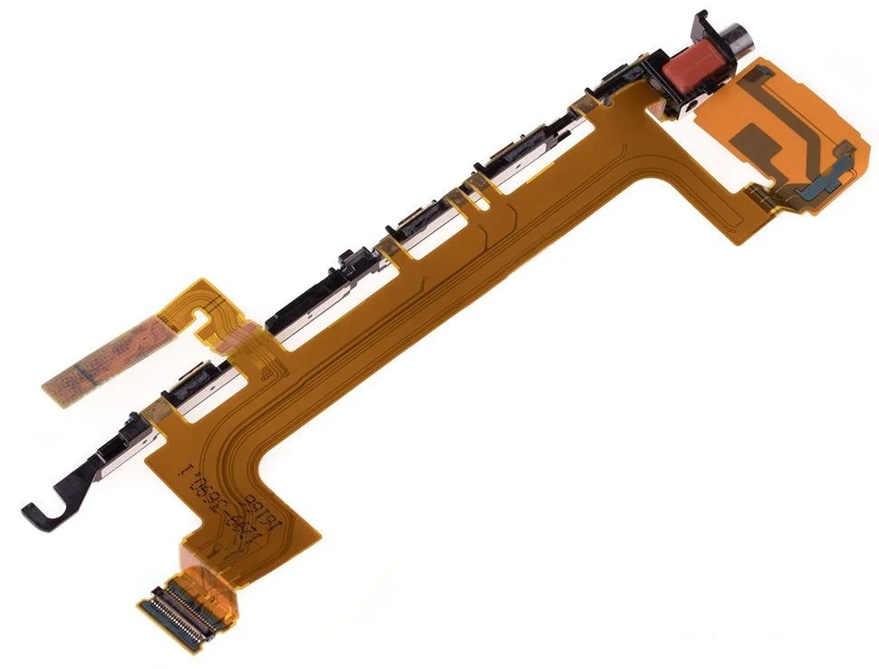 Шлейф (Flat cable) Sony F8131 Xperia X Performance | F8132 з кнопкою включення, гучності, камери, фото 1