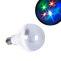 Лампа светодиодная декоративная Звезды E27 LED RGB, 104818