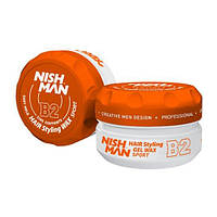 Воск-гель для стилизации волос Nishman Gel Aqua Wax Sport B2 150 мл