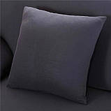 Декоративна наволочка для подушки коричневий 45 х 45 Код 14-0001, фото 3