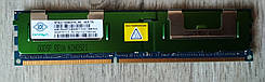 4gb DDR3 8500R 2Rx4 Nanya 1066MHz PC3 RAM Серверна пам'ять