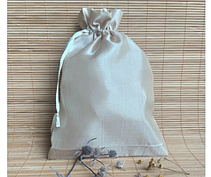 Мішечок для зберігання "Бежевий" 14,5 х19,5 см