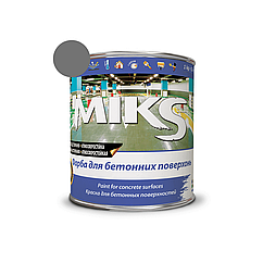 Акрилова емаль для дорожньої розмітки Miks Color сірий 2,5кг