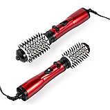 Фен щітка для сушіння волосся Gemei GM 4829 Червона, фото 2