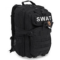 Рюкзак тактичний рейдовий (16л) SILVER KNIGHT SWAT-3P чорний