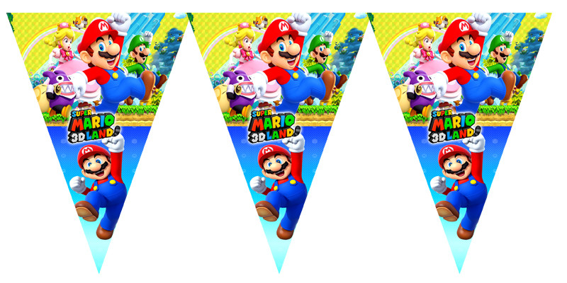"Маріо" - Вимпел, 15 прапорців., фото 1