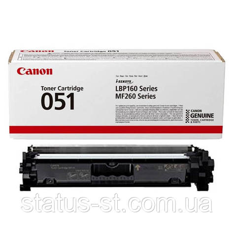 Заправка картриджа Canon 051 до LBP162dw, MF264dw, MF267dw, MF269dw, MF260, фото 1