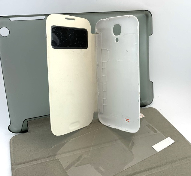Samsung Galaxy S4 i9500 чохол книжка-кришка протиударний боковий з принтом love плівка