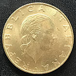 Монета Італії 200 літрів 1978-98 рр., фото 2